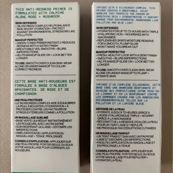 Smashbox Photo Finish Primerizer + Hydrating Primer & Anti-Redness Primer